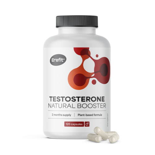 Testosterone – Natural Booster, 120 kapszula