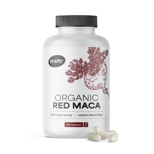 BIO Piros maca 3000 mg, 240 kapszula